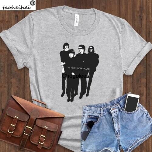 Vintage The Velvet Underground Shirt Rock Band Shirt Lou Reed John Cale Sterling Morriso Angus MacLise Photo