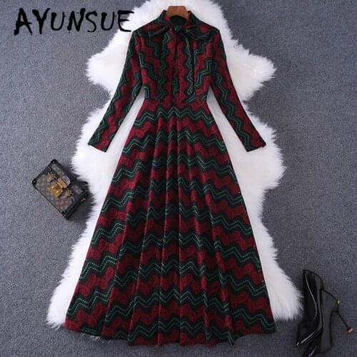 Dress Women Spring Autumn Dress Women Clothes 2020 Party Dress Vintage Ladies Dress Elegant Vestidos Robe Femme 88249 YY2488