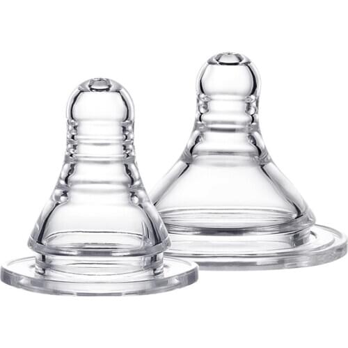 Newborn Infant Baby Liquid Silicone Pacifier Teat Dummy Feeding Nipple Soother