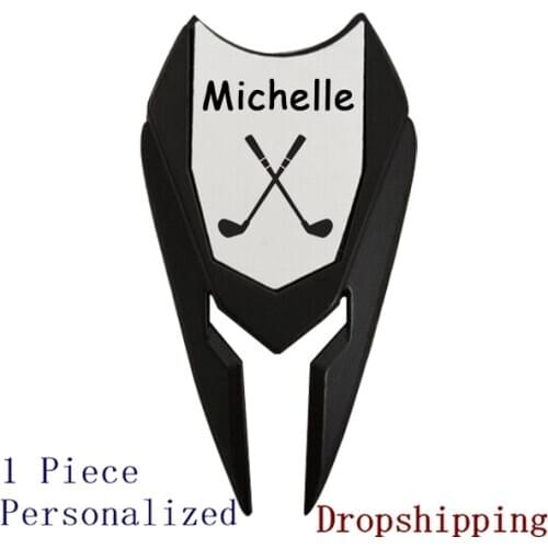 Golf Ball Marker 1pc Personalized Custom Engraved Golfer Accessories Wooden Groomsmen Gifts for Dad Boyfriend Dropshipping GLC01