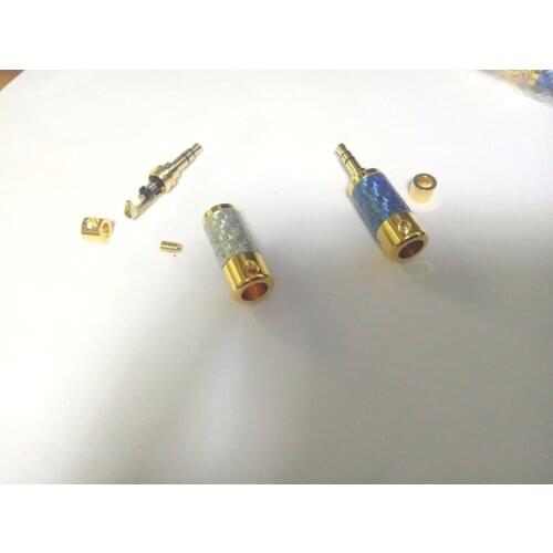 10pcs 3.5 mm 3 Pole Stereo Male Audio Jack Headphone Plug Welding Repair Headphone DIY New