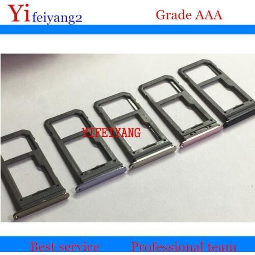 10pcs Original New For Samsung Galaxy S8 G950 S8 plus G955 s8+ Sim Tray Holder Double / Single SIM Card Tray Slot Holder