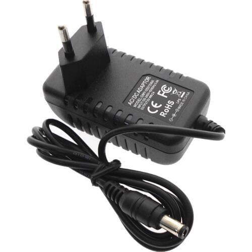 DuoWeiSi 5V 2A European standard power adapter single line AC220V to DC regulated output EU switching power adapter
