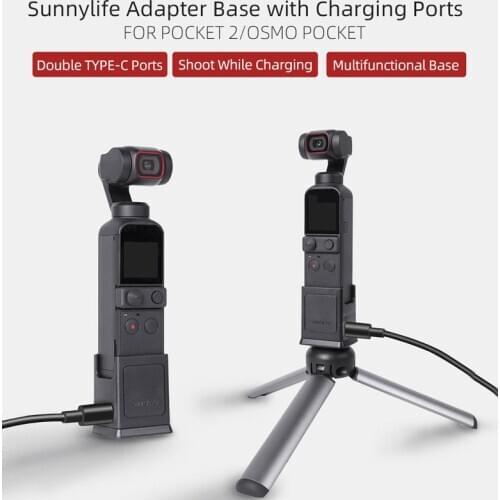 Charging Base Type-C Charge Interface Adapter For DJI POCKET 2 For OSMO Pocket Charging Accessories Part Consumer Electronics