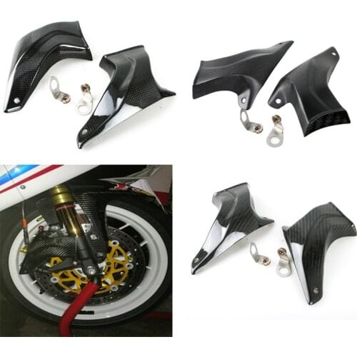 For Ducati MONSTER 797 2017 to 2020 HYPERSTRADA 821 Carbon Fiber Air Ducts Front Brake Calipers Cooling System Motorcycle