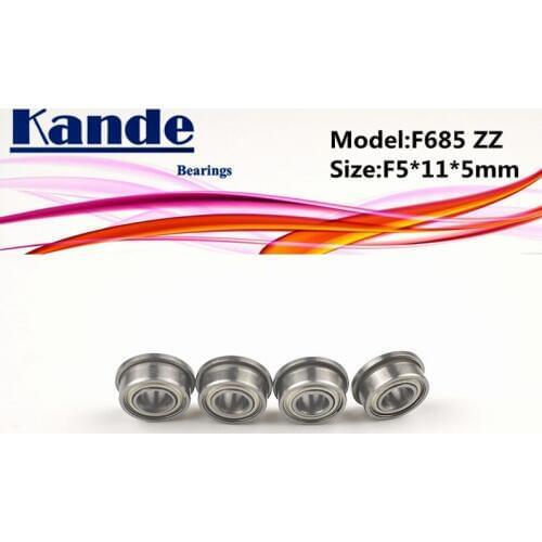 F685 ZZ 10pcs ABEC-1 F685ZZ F685-2Z Miniautre F685 Ball Bearing F5x11x5mm F685-2Z toy bearing