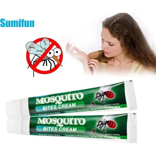 2pcs Sumifun Mint Mosquito Repellent Ointment Prevent Insect Bites Cooling Cream Skin Anti Itching Care Summer Medical Plaster