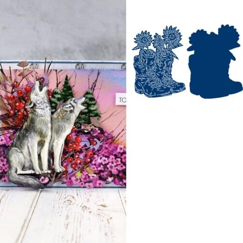 Product Floral Docs Metal Cutting Dies for DIY Scrapbooking Crafts Dies Cut Stencils Maker Photo Album Template 2021 NEW