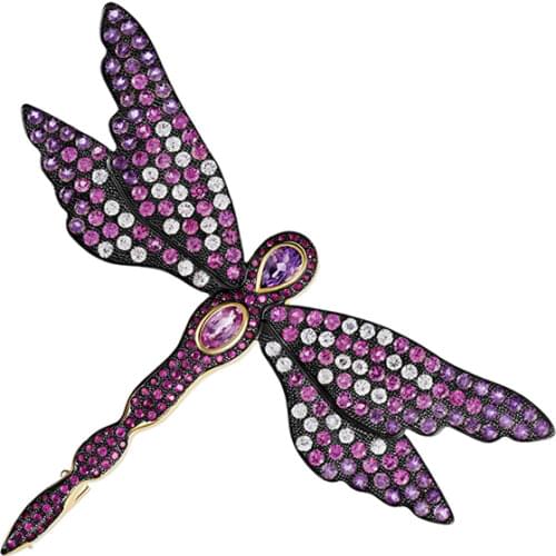 Natasha Libelle Gold Brooches For Clothes