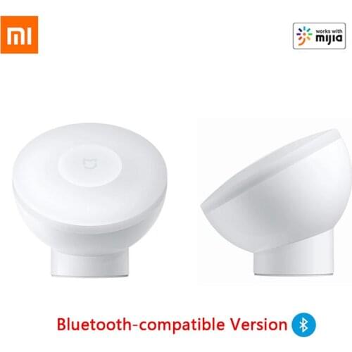Xiaomi mijia smart home Night Light 2nd Bluetooth Version Magnetic Attraction 360 Rotating Adjustable Infrared Body Sensor