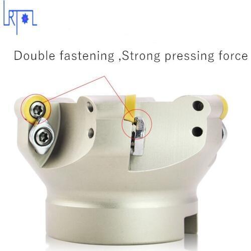 Facing 4 flute EMR 5R-80-27 Mill Visage Fin de Carbure Alliage pour Lourd CNC Fraisage De Coupe