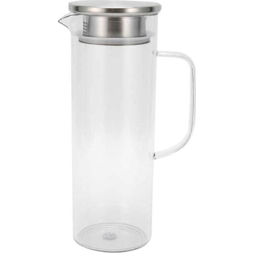 Cold Water Bottle Transparent Acrylic Durable Large Capacity 1100ML Cold Kettle Fashionable for Juice Bottle for Cold Water