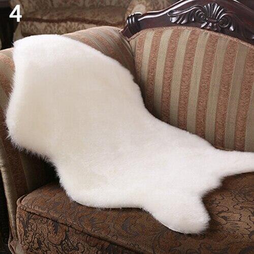 QI JIE LIFE Sheepskin Rugs For Home