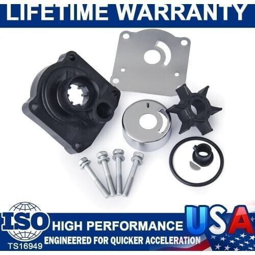 Water Pump Impeller Repair Kit For 4Stroke 25HP Yamaha Outboard 61N-W0078-11-00