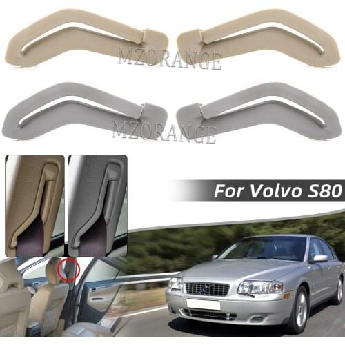Front Seat Belt Retractor Guide Ring Belt Selector Gate Seat Belt Trim Cover For Volvo S80 V70 XC90 1999-14 Left Right Car Parts