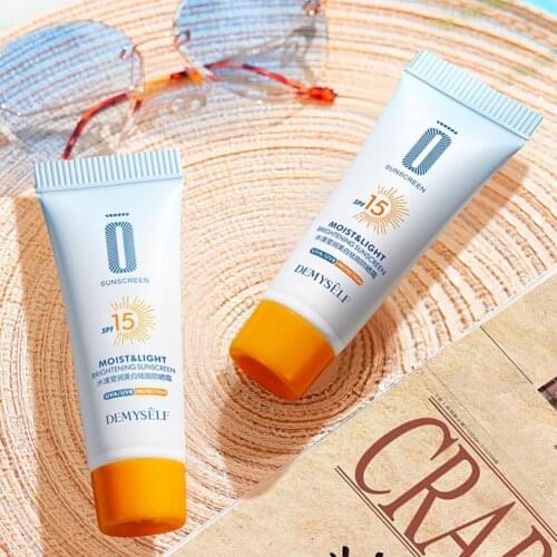 10g Protective Sunscreen Whitening Sunscreen Anti-Aging Moisturizing Cream UV Ray Prevent Sunscreen for Face Outdoor
