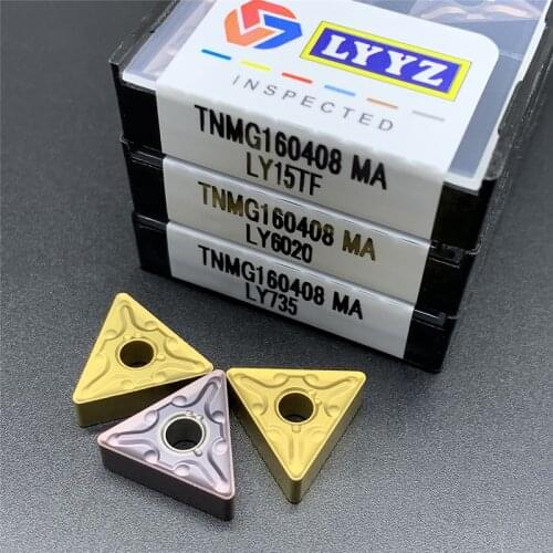 TNMG160408 MA VP15TF UE6020 US735 Carbide insert Lathe cutter Tools external turning tool solid carbide insert