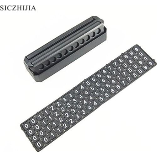 Creative temporary two-way switch hidden parking number plate for Land Rover Range Rover/Evoque/Freelander/Discovery