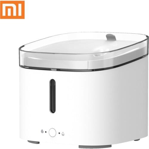 Xiaomi mijia Smart Pet Water Dispenser 2L Dog Pet Cat Kitten Automatic silent Water Dispenser Work With XIAOMI Mijia APP