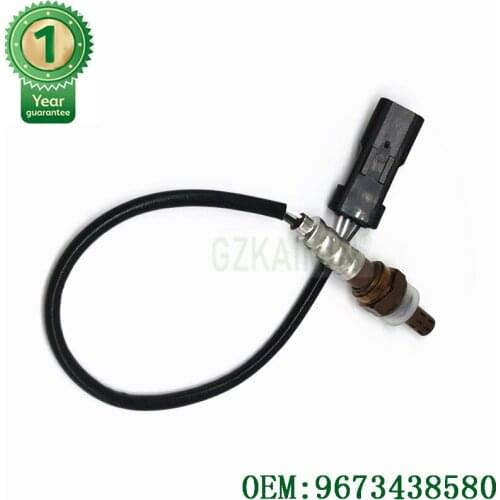 High Quality Lambda Oxygen O2 Sensor OEM 9673438580 9810634380 For Citroen C-Elysee DS3 C3 II 1.2 VTi Peugeot 208 301