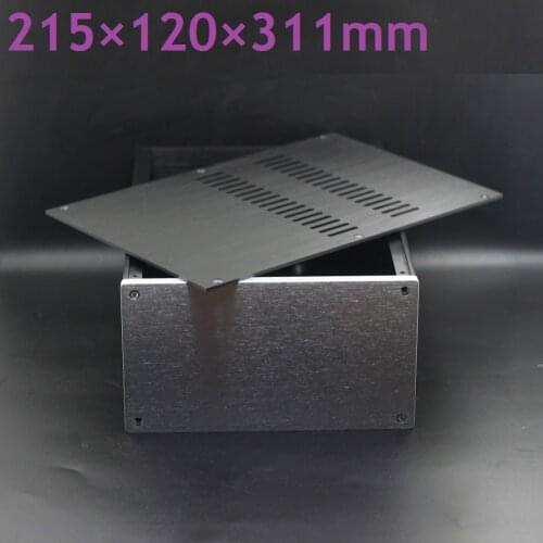 Size W220 H120 D311 Power Amplifier Supply Chassis Preamp Tube Amplifier Decoder Case JC2212