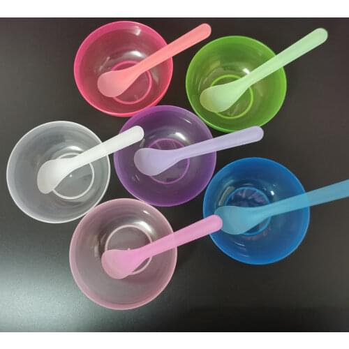 100pcs Silicone Face Mask Mixing Bowl and Spatula for Facial Mask, Mud Mask and Other Skincare Products
