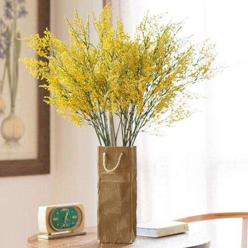 60g Lover Grass Natural Dried Preserved Dancing Flowers Real Branch Bouquet For Home Birthday Party Wedding Grass Flower Decor