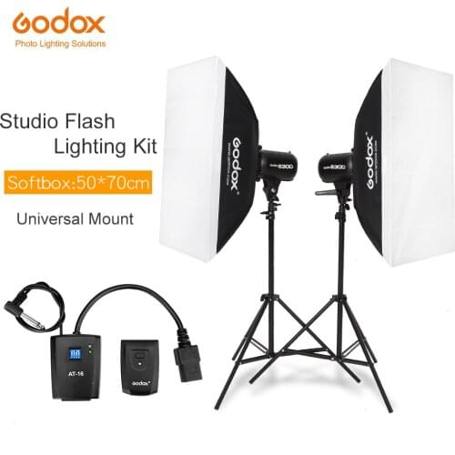 600Ws Godox Strobe Studio Flash Light Kit 600W - Photographic Lighting - Strobes, Light Stands, Triggers, Soft Box