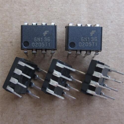 6N136 N136 136 DIP-8P new original 10pcs/lot