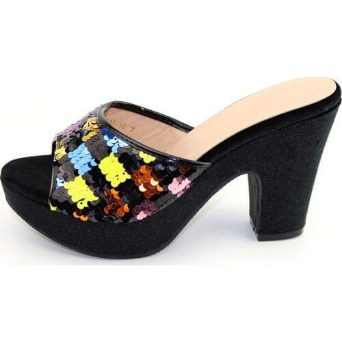 Doershow Whoesale Elegant Womens PURPLE Shoes Nice Looking African Sandals Shoes Free Shipping! HLK1-30