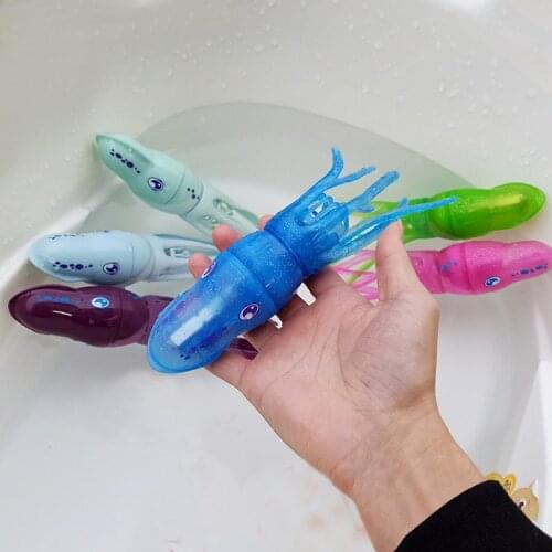 Electronic Pet Swimming Octopus Suit Mini Robot Fish Childrens Bath Toy Parent Child Interaction Water Game Aquarium Decoration