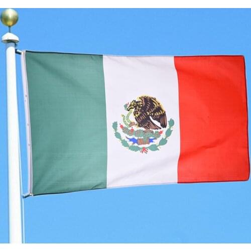 90x150cm Mexican Flag No. 4 Polyester Flag For Courtyard Banner Holiday Celebration Sport Event Hanging Flag Decoration 3x5ft