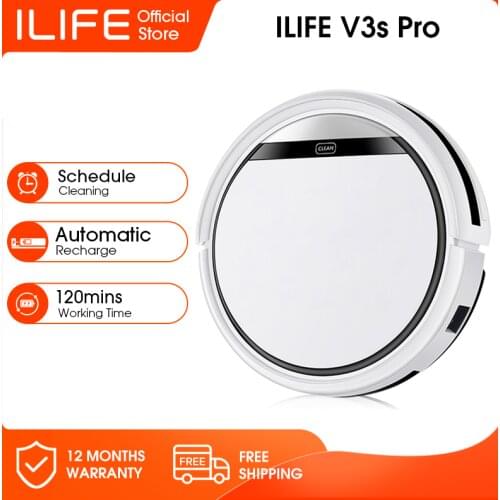 ILIFE V3s Pro Robot Vacuum Cleaner Household Sweeping Machine,Automatic Recharge,Cleaning Appliances,Electric Sweeper
