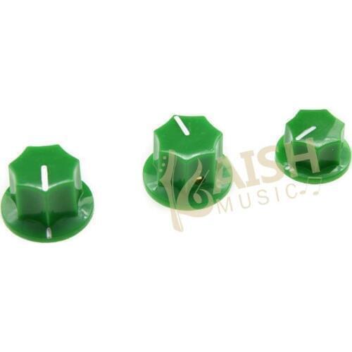 Set of 3 USA Spec JB Knobs 1/4" JB Large and Small Knob Set Green