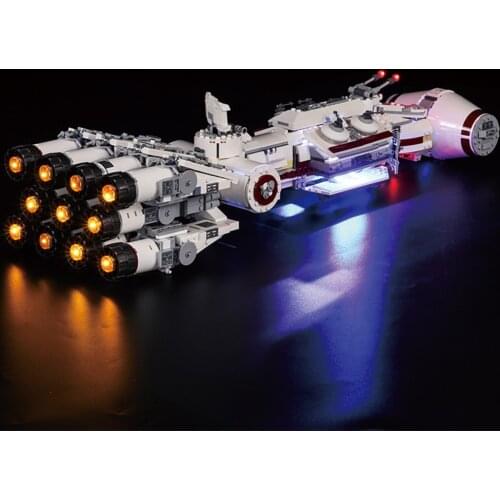 Led Light Set For 75244 Tantived IV spacecraft scifi series building Blocks,decorate for childrens toys(led only,no blocks)