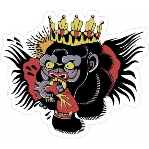 Chest Tattoo Car Stickers KK Vinyl Waterproof PVC Refrigerator Surfboard Motorcycle Window Decal High Quality