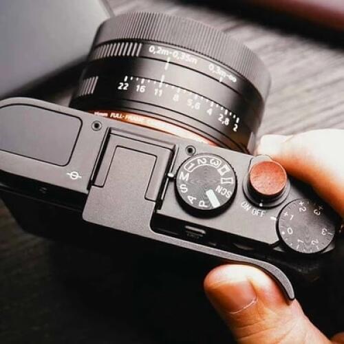 New Metal high quality Camera Thumb Up Hotshoe Thumb Grip Made for Sony RX1RM2 RX1RII RX1 RX1R LIMITED EDITION