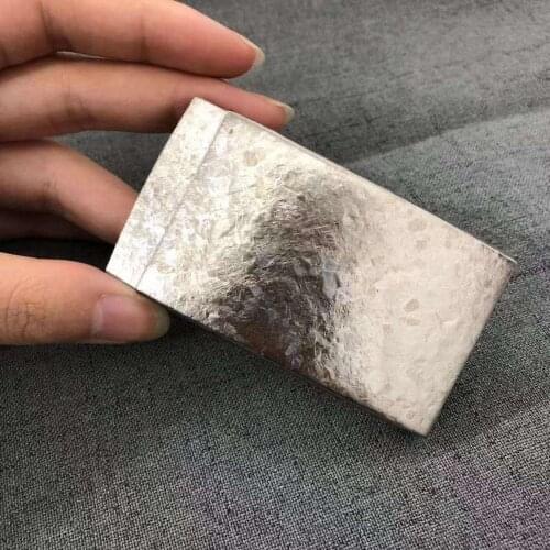 Solid Pure Titanium Automatic Belt Buckle for Men Business formal Mens Belt buckle 2021