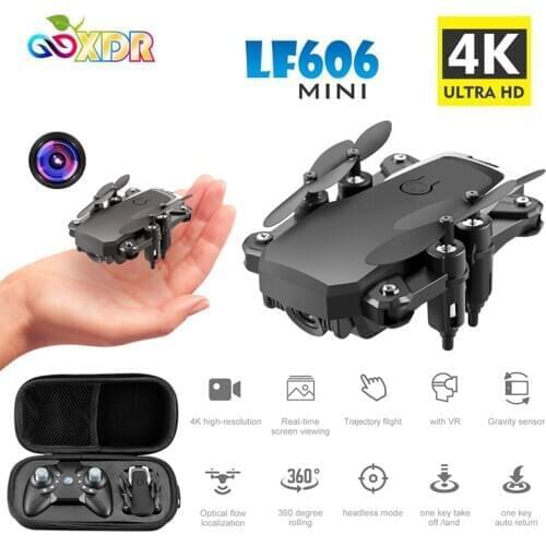RC Quadcopter Foldable Mini Drone Helicopter With 4K / 1080P HD Wide Angle Camera With Altitude Hold 3D Flips Function WIFI FPV