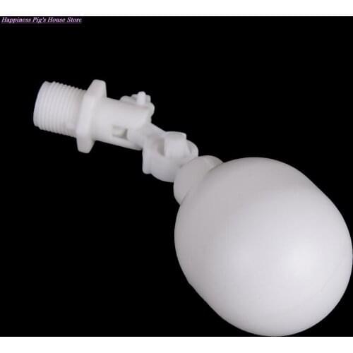 3/8" Adjustable Mini Plastic Float Valve Ball Aquarium Control Safety Check Switch for Water Tower Tank