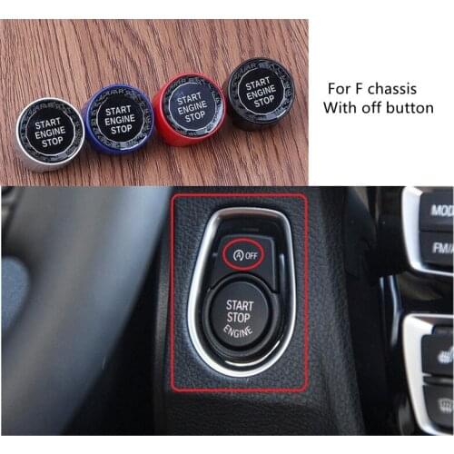 Car styling ENGINE START STOP switch button Sticker For BMW 1 2 3 4 5 6 7 Series F20 F21 F22 F23 F30 F34 F10 F18 F12 F07 F01 F02