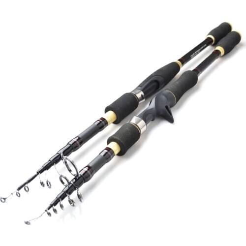 TOMA Telescopic Fishing Rod Spinning Rod 1.8m 2.1m 2.4m 2.7m 3.0m 3.6m Portable Sea Fishing Rod Long Casting Carbon Rod