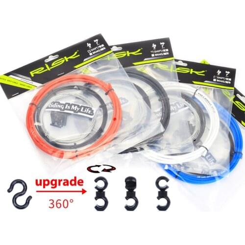 Universal Bike Shifting Wire Set 4 Colors MTB Road Bicycle Brake Cable Gear Front Rear Brake Gear Cable Shifters 4/5mm Shift Set