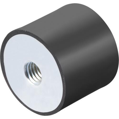 Uxcell Rubber Female M4 M5 M6 M8 M10 M12 Thread Mounts Isolator Replaces Anti Vibration Pads Flat Silentblock Base Block