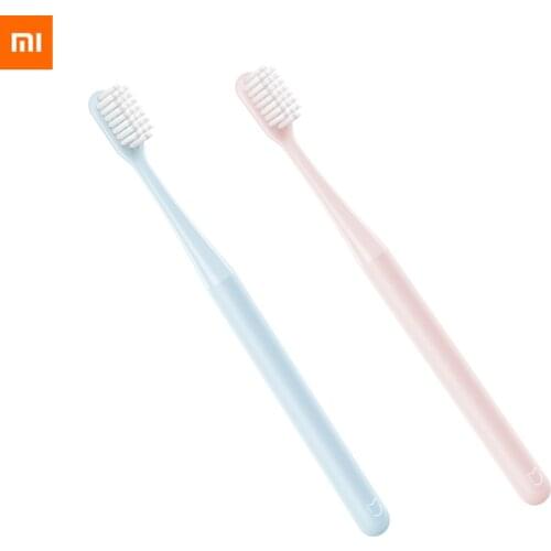 1PC Xiaomi Mijia Toothbrush Teeth Brush Imported Ultra-fine Soft Hair Care Teeth 2 Colors Oral Clean for Couple Mi Toothbrush
