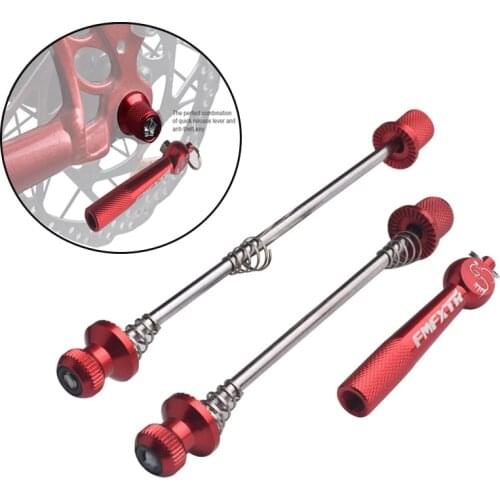 1Pc Bicycle Quick Release Skewer Lever MTB Road Bike Bicycle Quick Release Front 145mm Rear 183mm Wheel Hub Skewer Cycling Tool