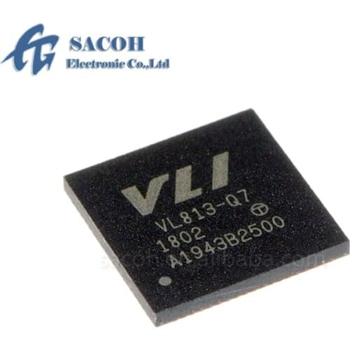 5PCS/lot New OriginaI VL813-Q7 VL813 or VL812-Q7 or VL811-Q8P QFN-76 USB 3.0 Hub controller chip