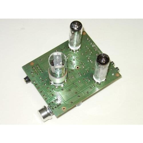 6n8 or 6n9p push 6c19 single ended class a fever grade electronic tube headphone amplifier board, frequency response: 30-40KHZ