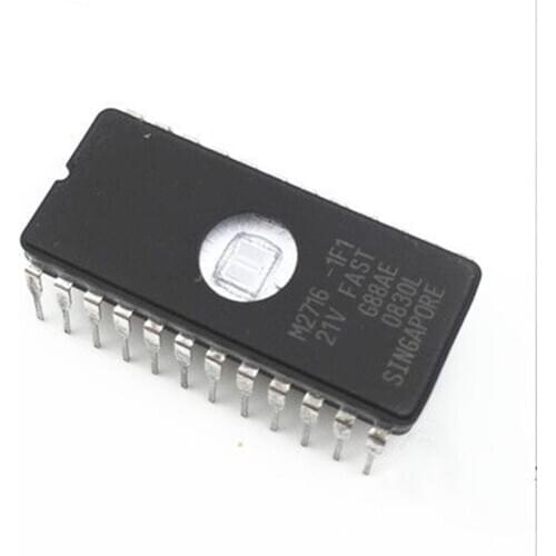 Free Shipping 10PCS M2716-1F1 2716 Memory UV EPROM IC NEW