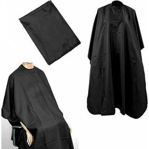 Oversize Black Hairdressing Cape Professional Hair-Cut Salon Barber Cloth Wrap Protect Gown Apron Waterproof Cutting Gown Hair